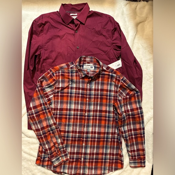 2long sleeve button down shirts - Picture 1 of 4